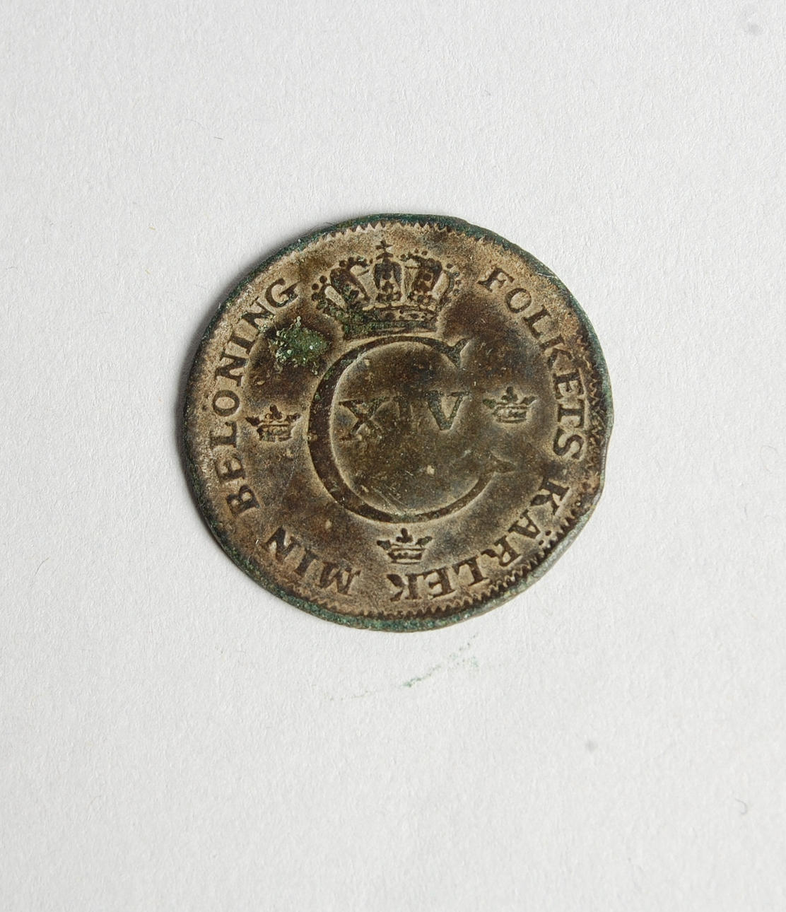 MYNT, 1/2 Skilling, 1821.