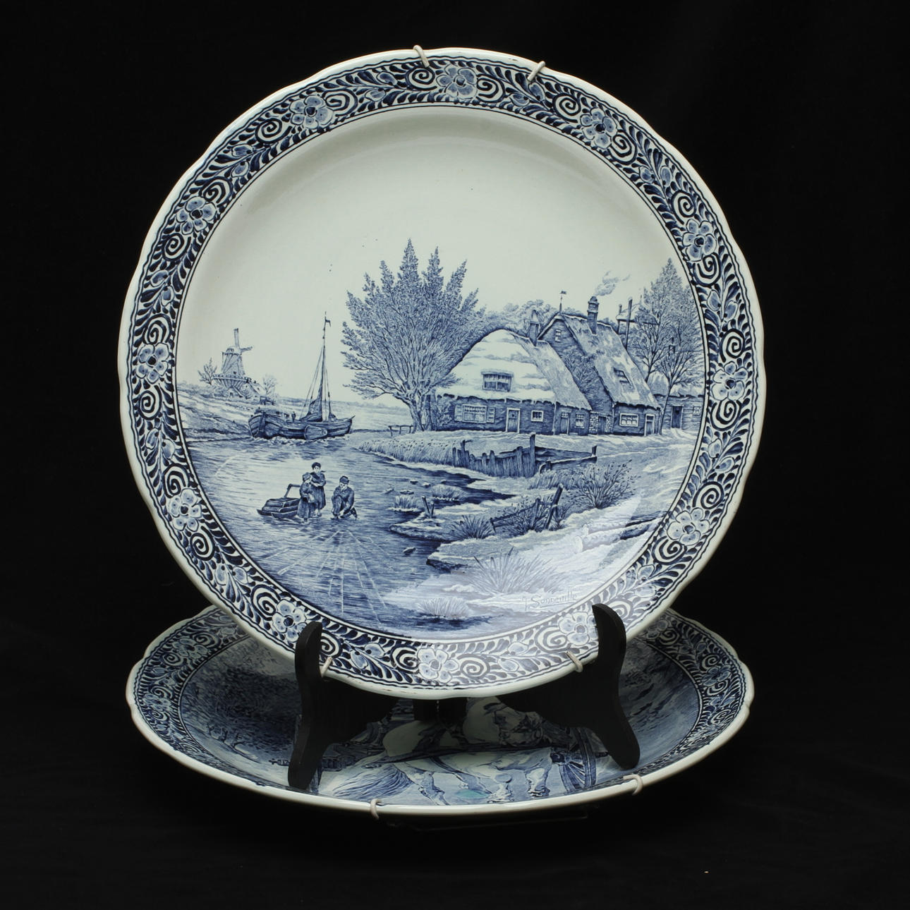 FAT, 2 st, keramik, Holland, 1900-tal.