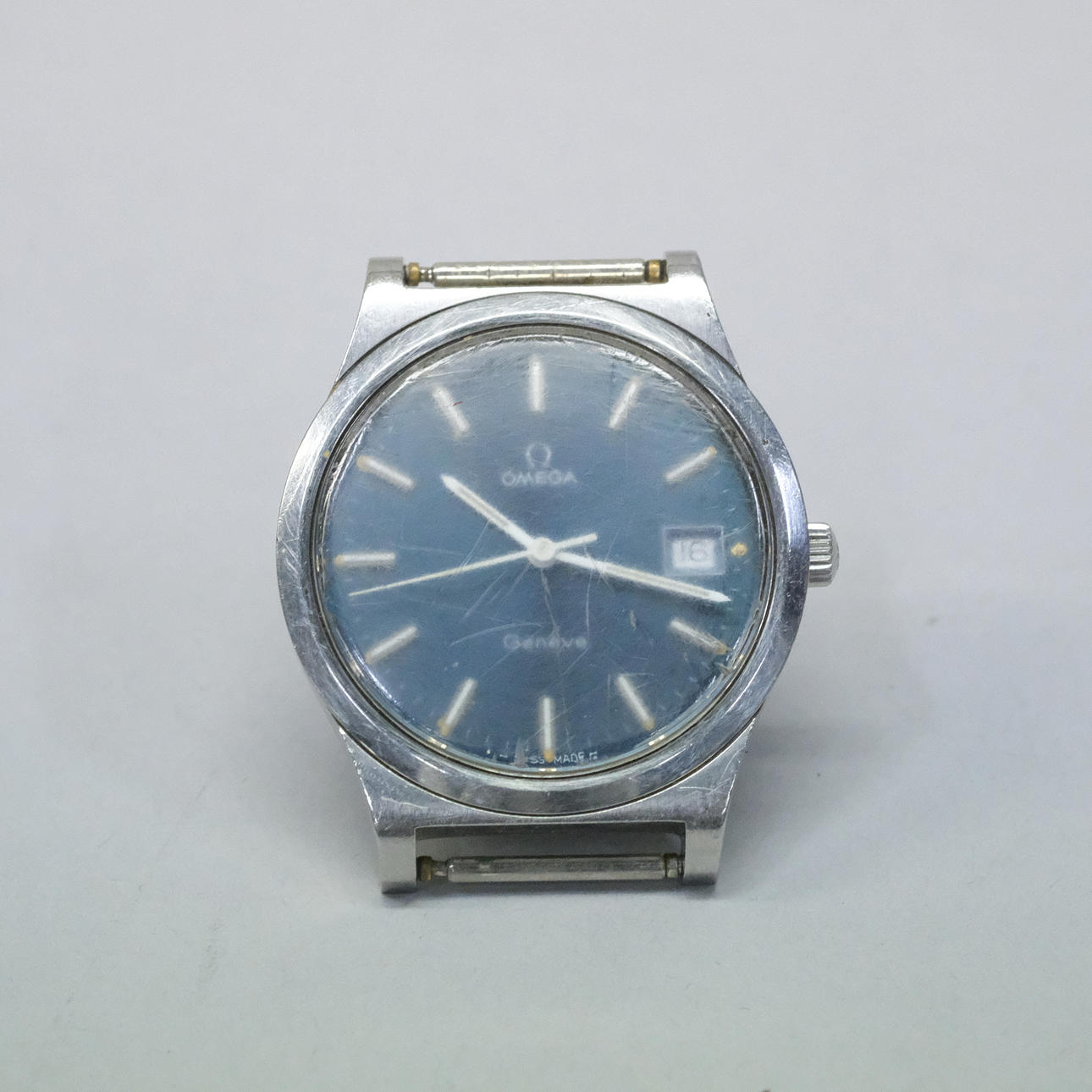 WRISTWATCH, OMEGA, GENEVA, 1970S.