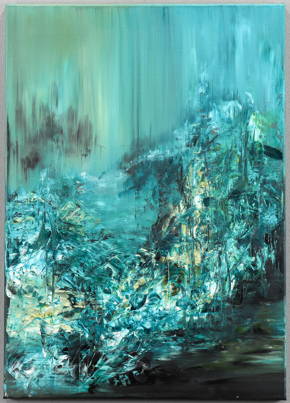 JOLANTA NOWACZYK. "Green Garden II".