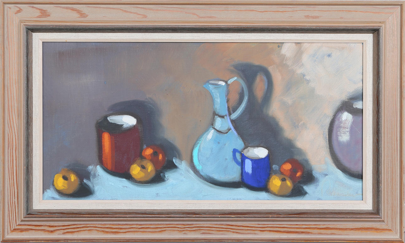 ICKE IDENTIFIERAD KONSTNÄR. Stileben, signerat, möjligen Rosander.