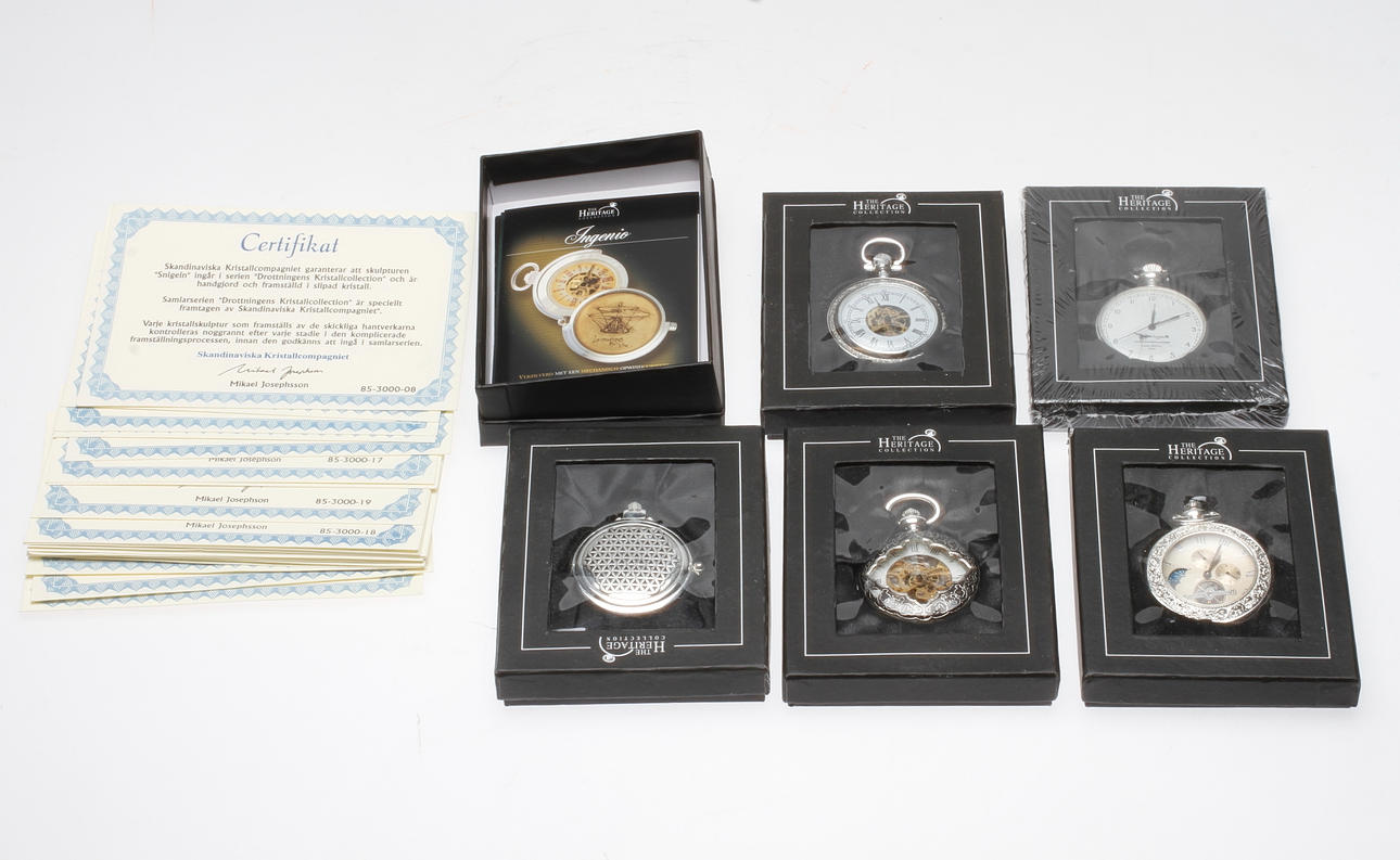 FICKUR, 5 st, The Heritage Collection.