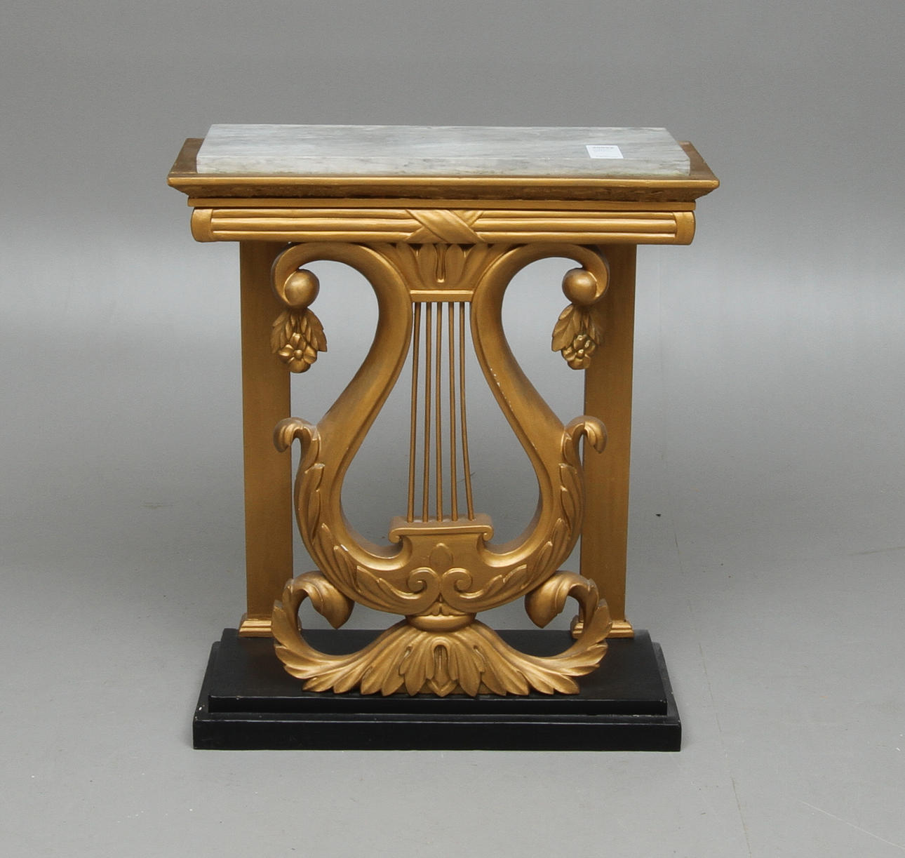 KONSOLBORD, med stenskiva, 1800-tal.