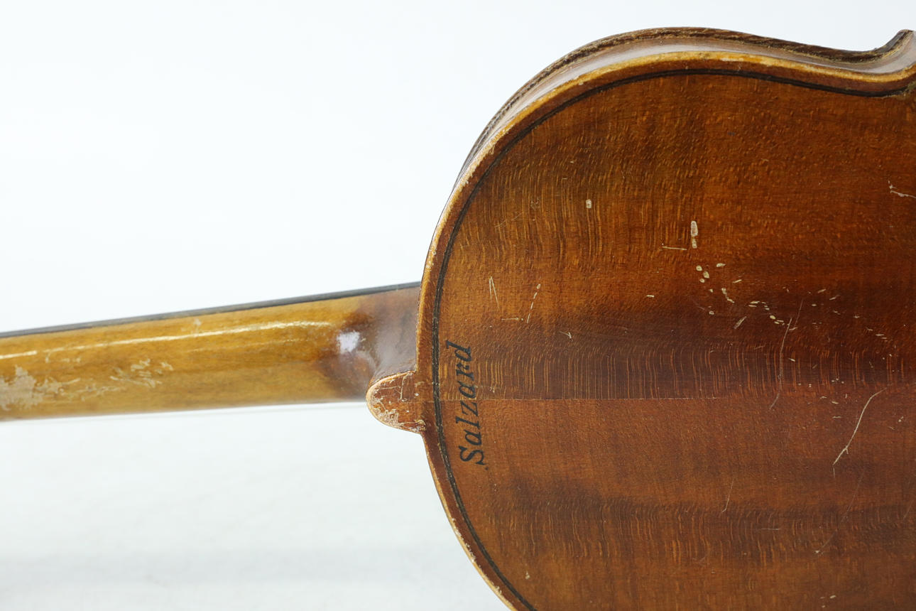 Violin, marked Salzard, early 1900. Collectables - Musical instruments ...