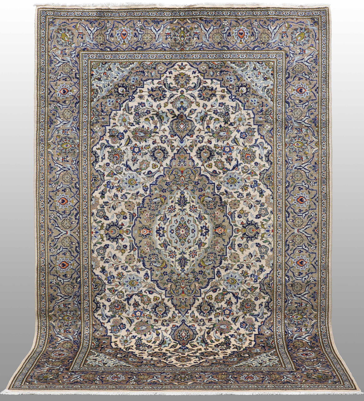 MATTA, persisk, ljus keshan, korkull, 307 x 200 cm.