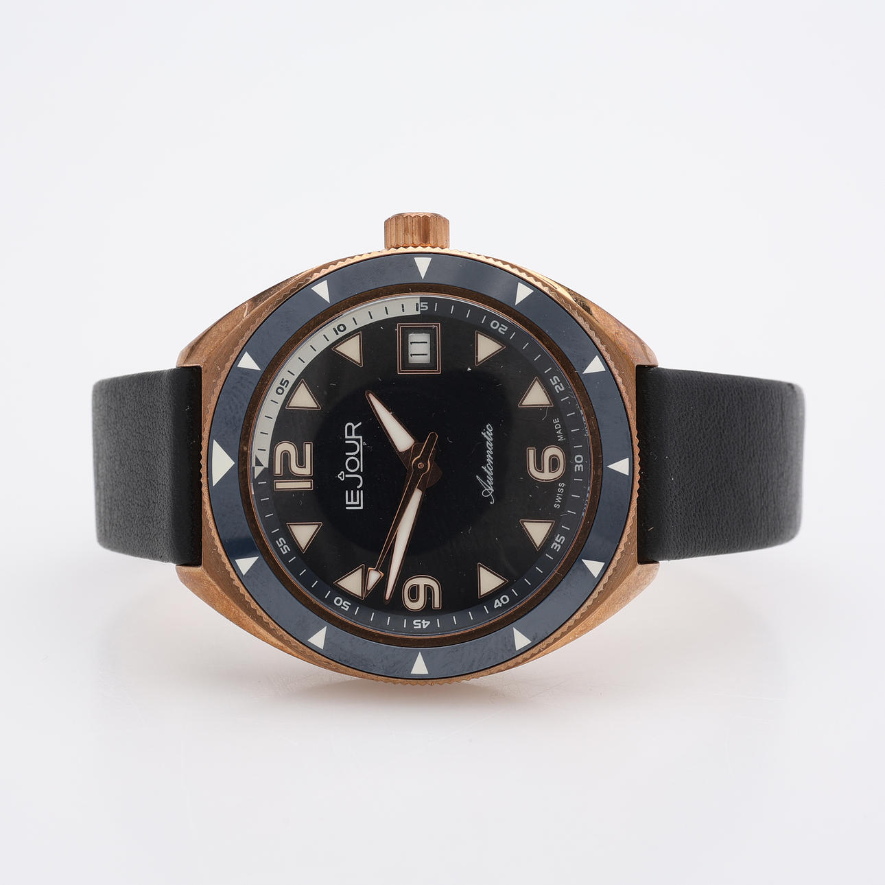 WRISTWATCH, LEJOUR HAMMERHEAD BRONZE.