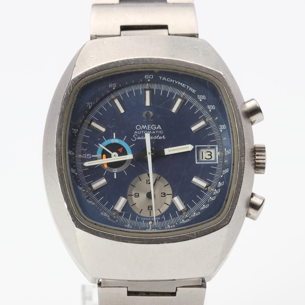 OMEGA SEAMASTER, WRISTWATCH. Steel, automatic.