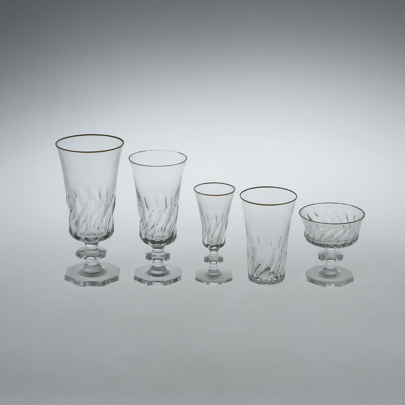 SERVIS, 49 delar, "Ulriksdal", Elis Bergh för Kosta.