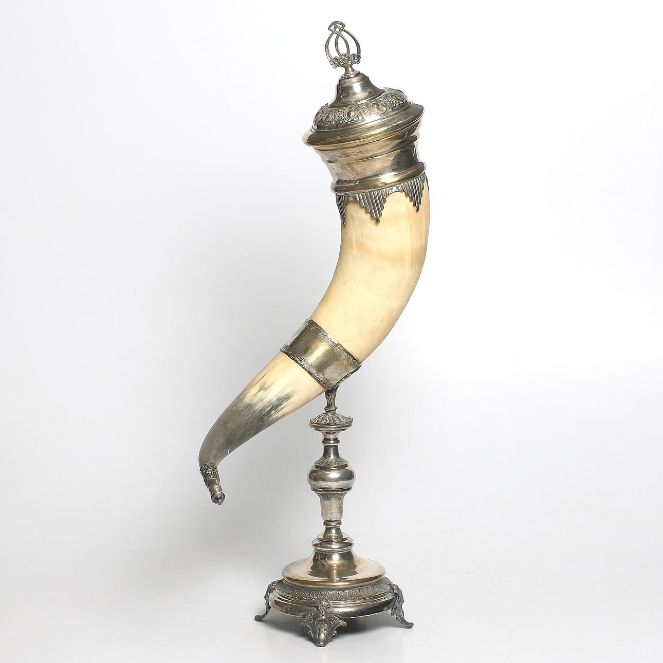 YMNIGHETSHORN, Nyrenässans, nysilver, tidigt 1900-tal.