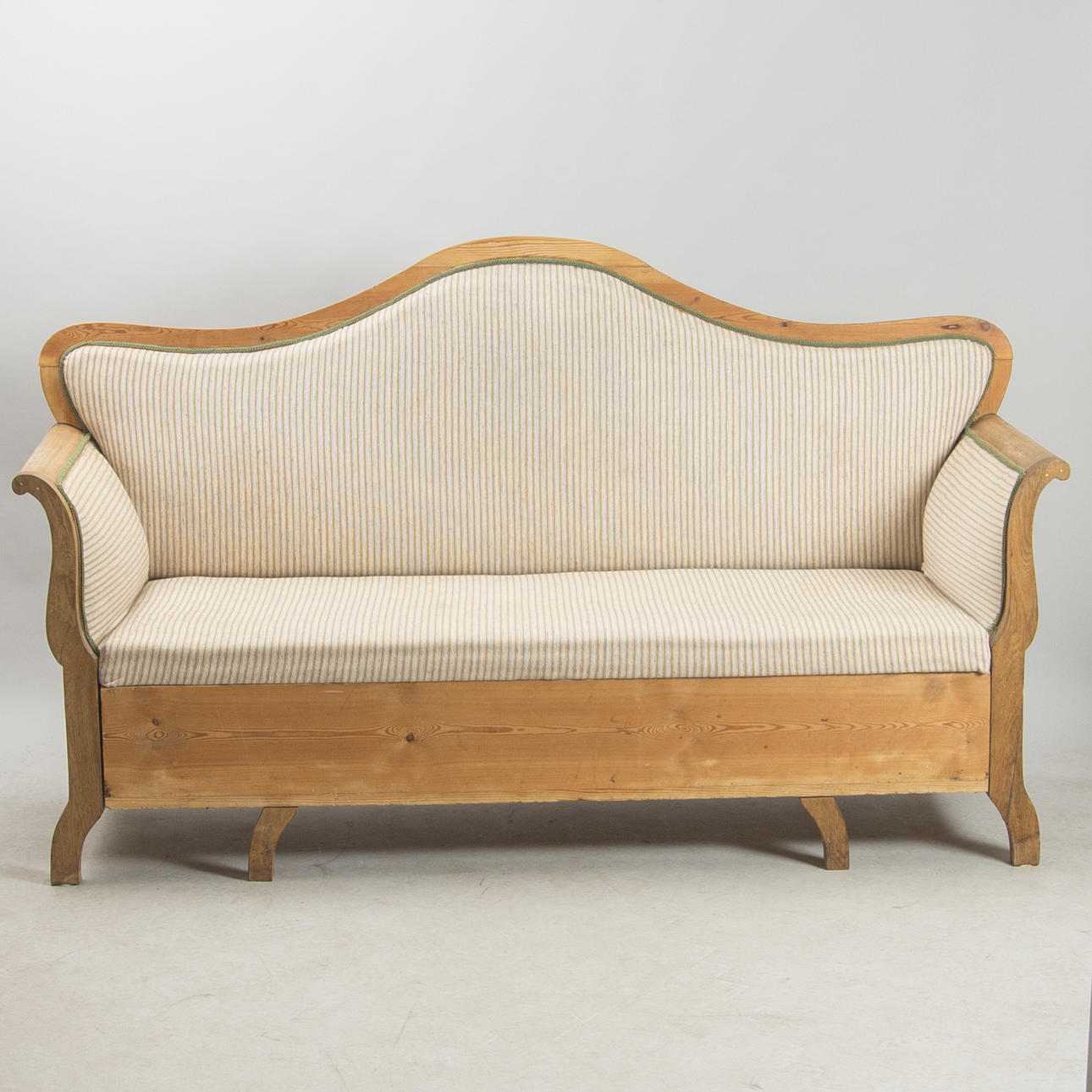 BÄDDSOFFA, fur, rokokostil, 1800-tal.