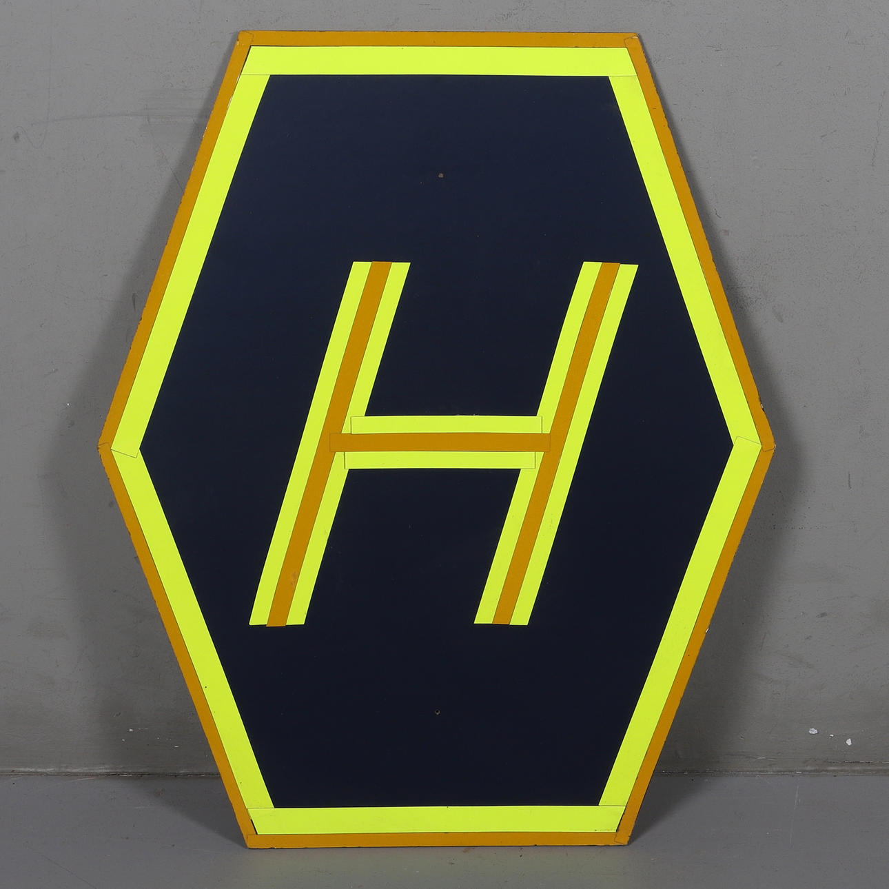 A right-hand traffic sign, masonite, 1967. Collectables - Advertising ...