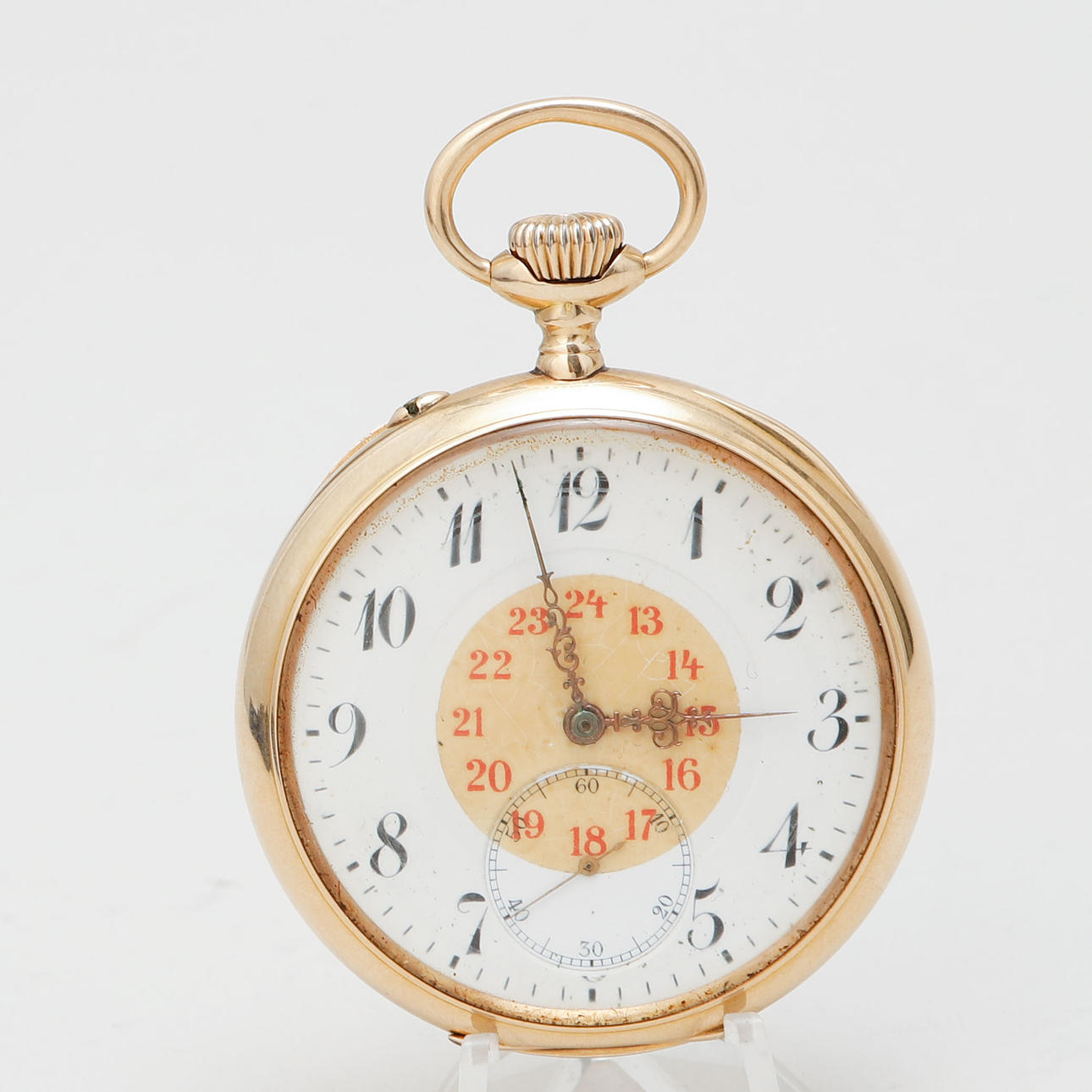 FICKUR, IWC, 14k guld, ca 1900.