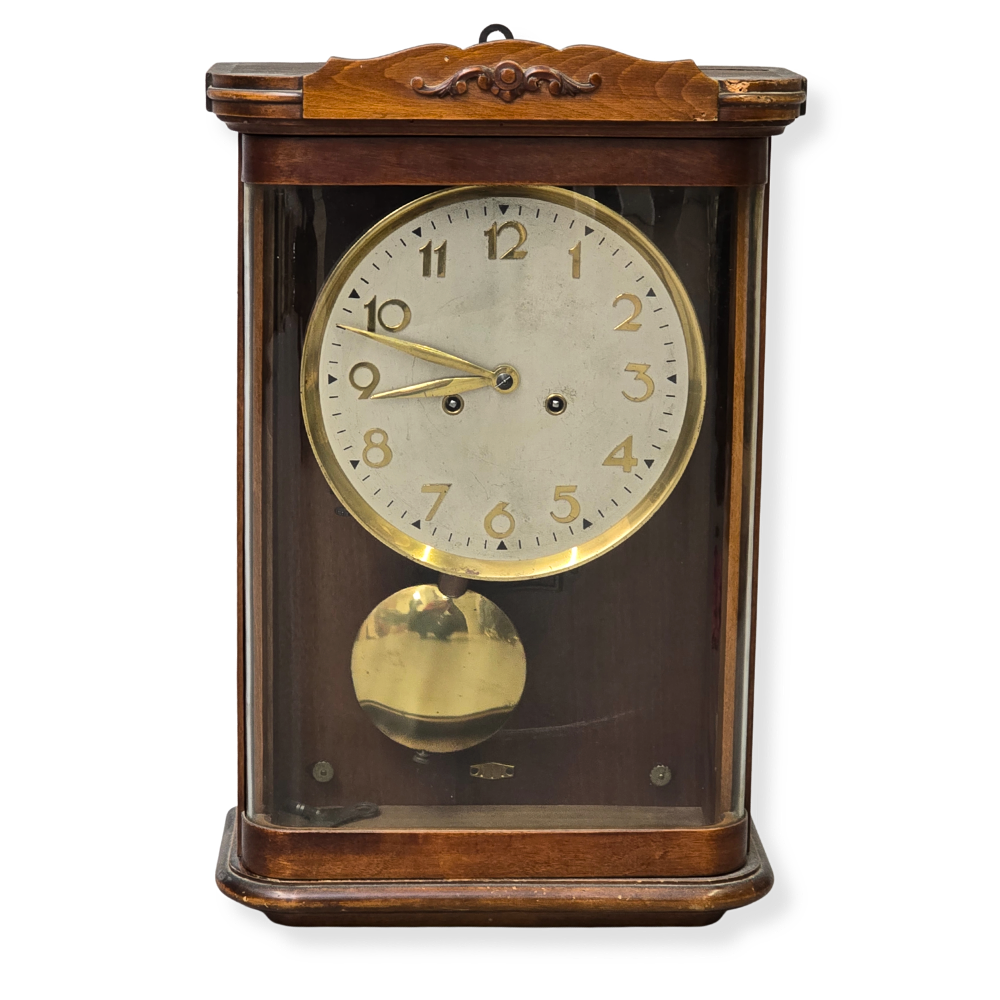RELOJ ALIX DE CAJA EN MADERA.