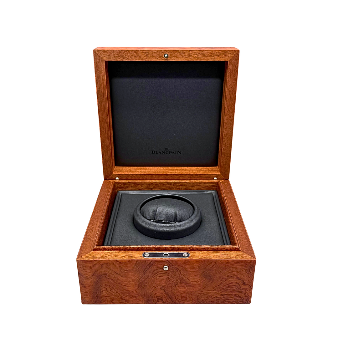 BLANCPAIN WATCH BOX, ORIGINAL, BROWN.
