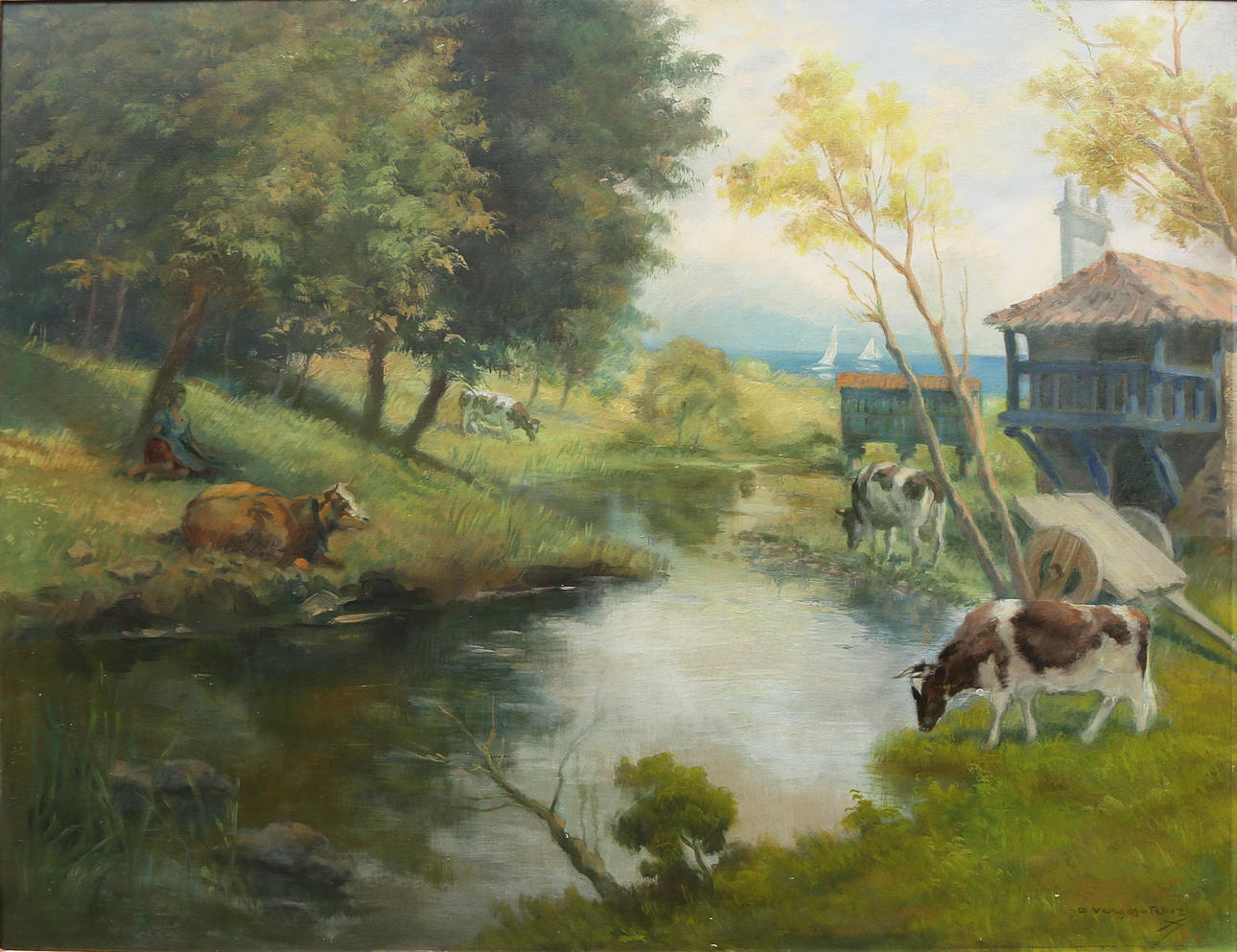 GUILLERMO VARGAS RUIZ. Landscape.