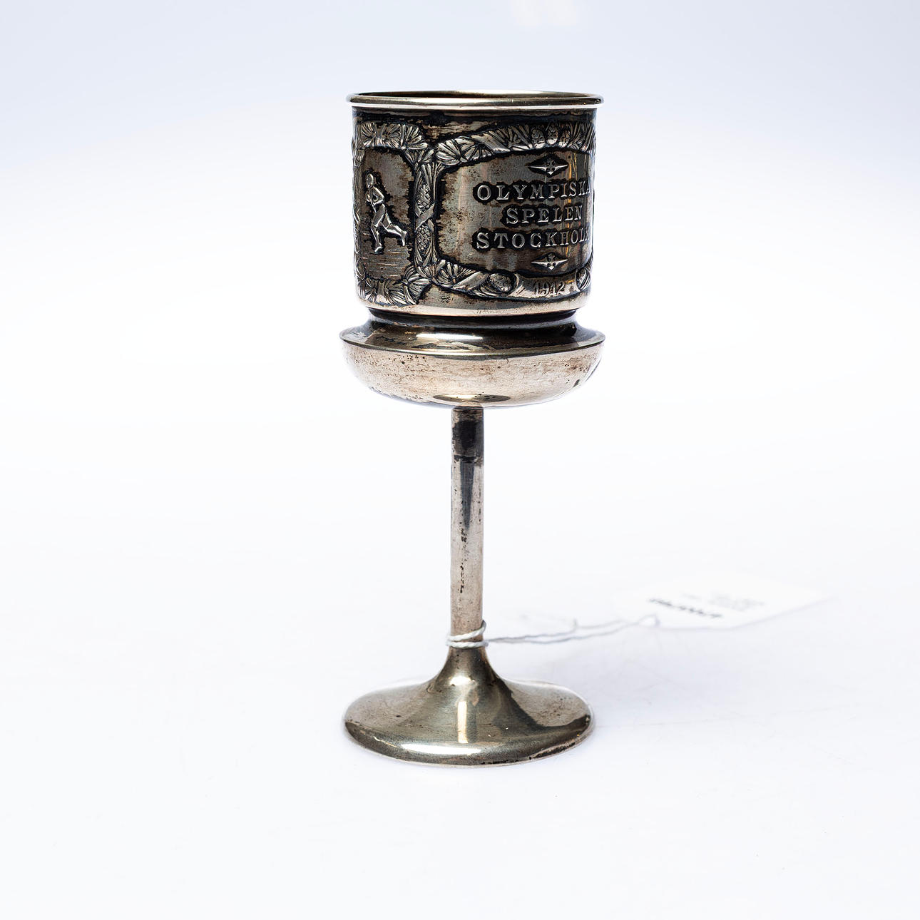 1912 Olympic Games silver beaker.