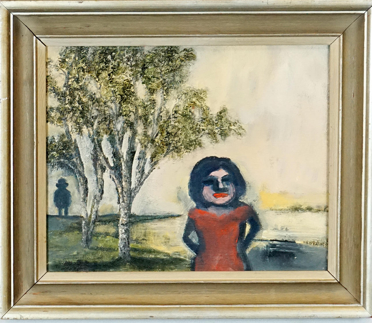 ULF LUNDKVIST (f. 1952), olja på pannå, 