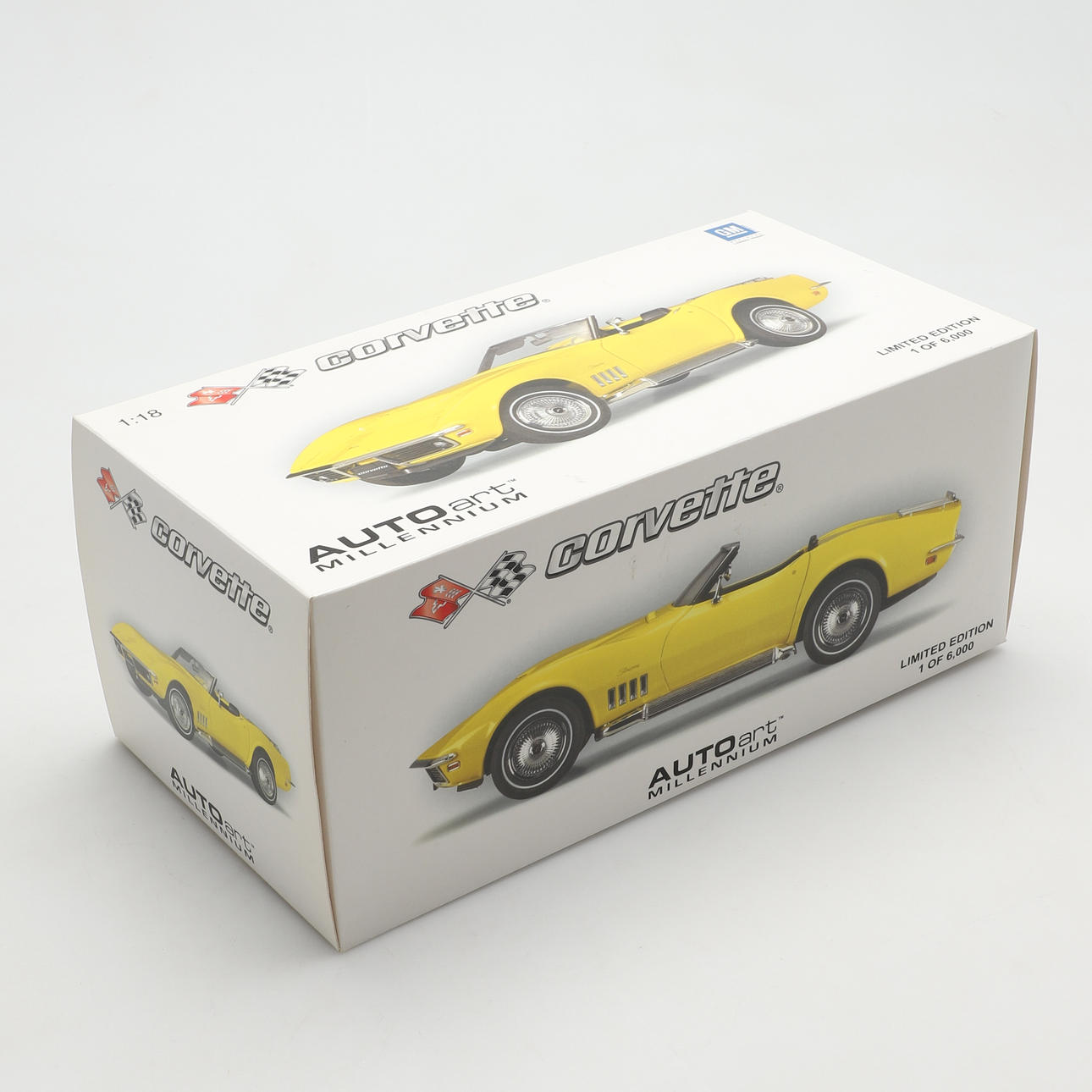 MODEL CAR, Corvette, AutoArt Millenium, Limited Edition No. 208/6000.