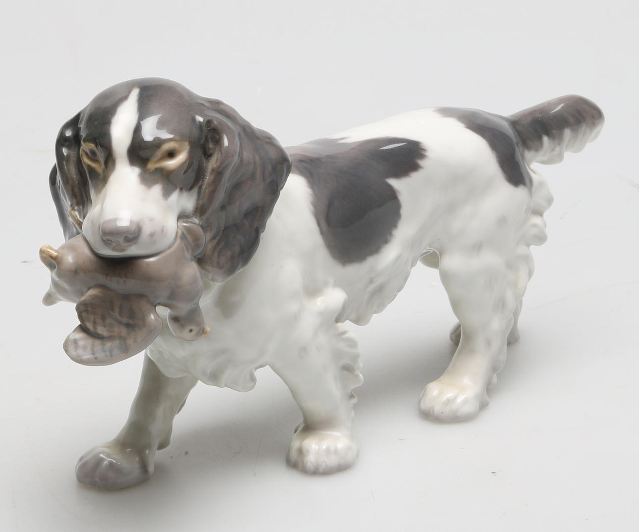 FIGURIN, hund, porslin, Bing & Gröndahl, Danmark, 1900-tal.