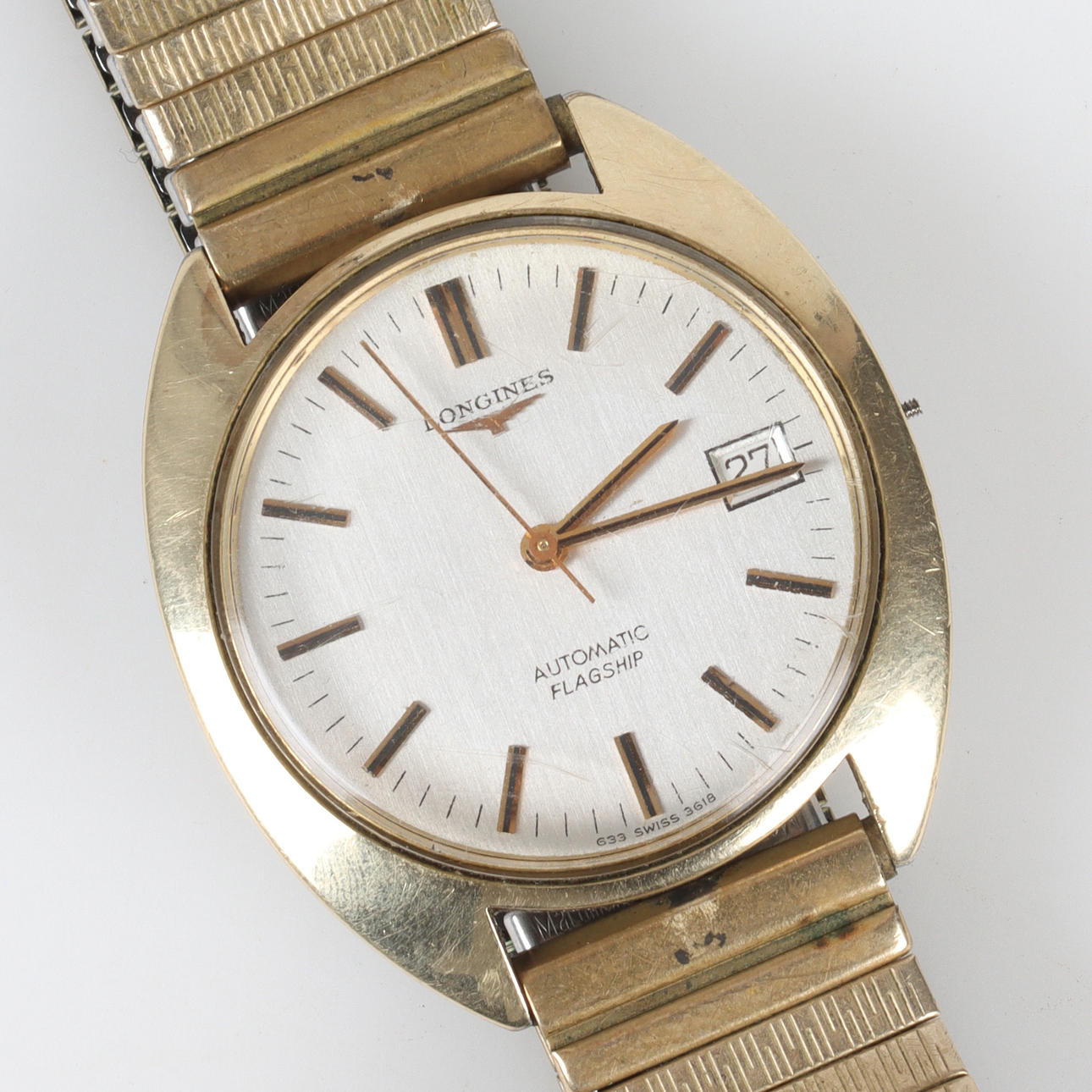 A WRISTWATCH, Automatic Flagship, Longines, 1978.