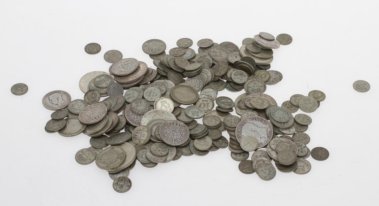 MYNT, Svenska, mestadels 10 öringar före 1961.