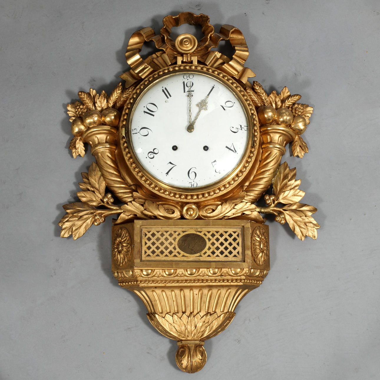 VÄGGPENDYL, gustaviansk, 1700-tal.