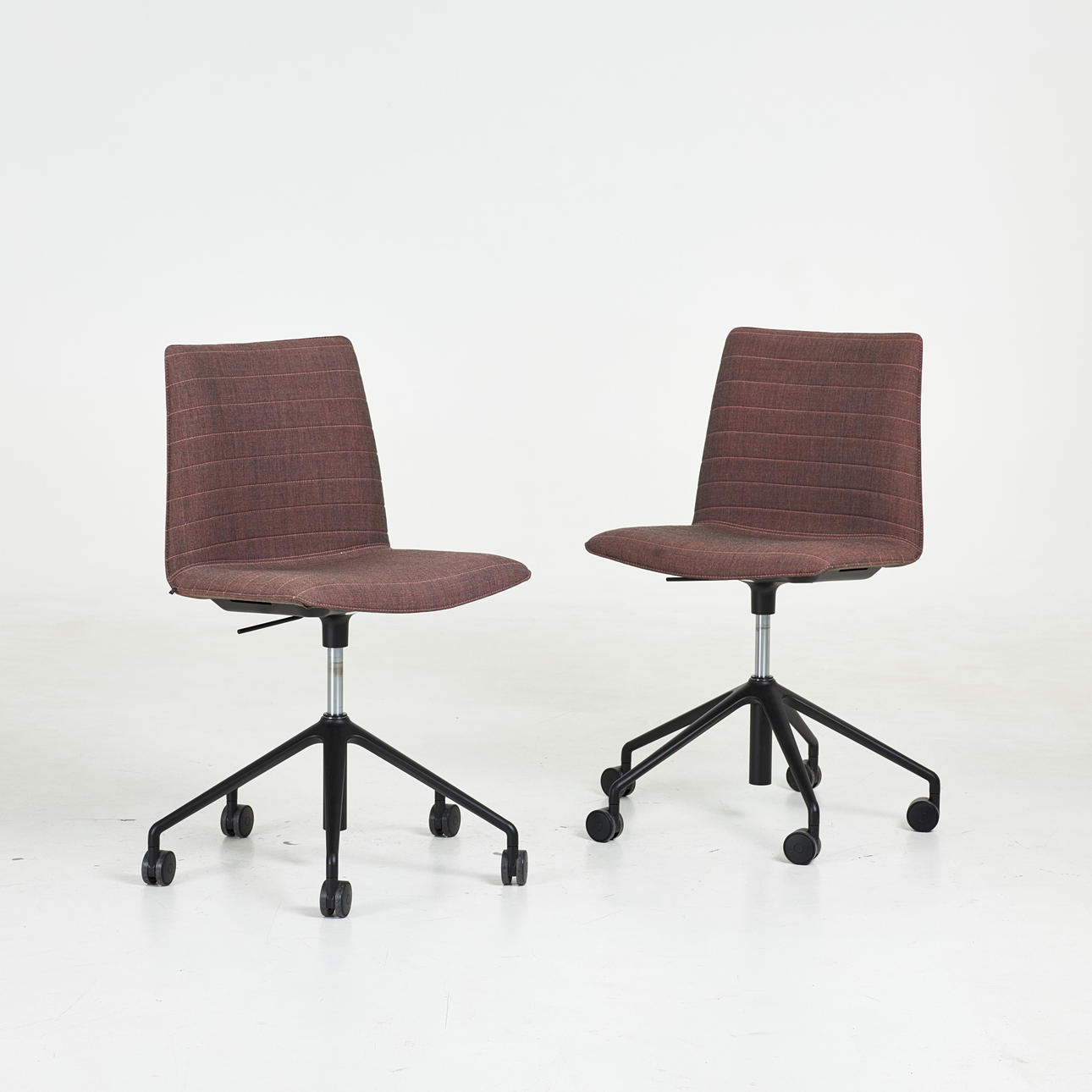 OFFICE CHAIRS. 1 pair, Andreu World, label-marked.