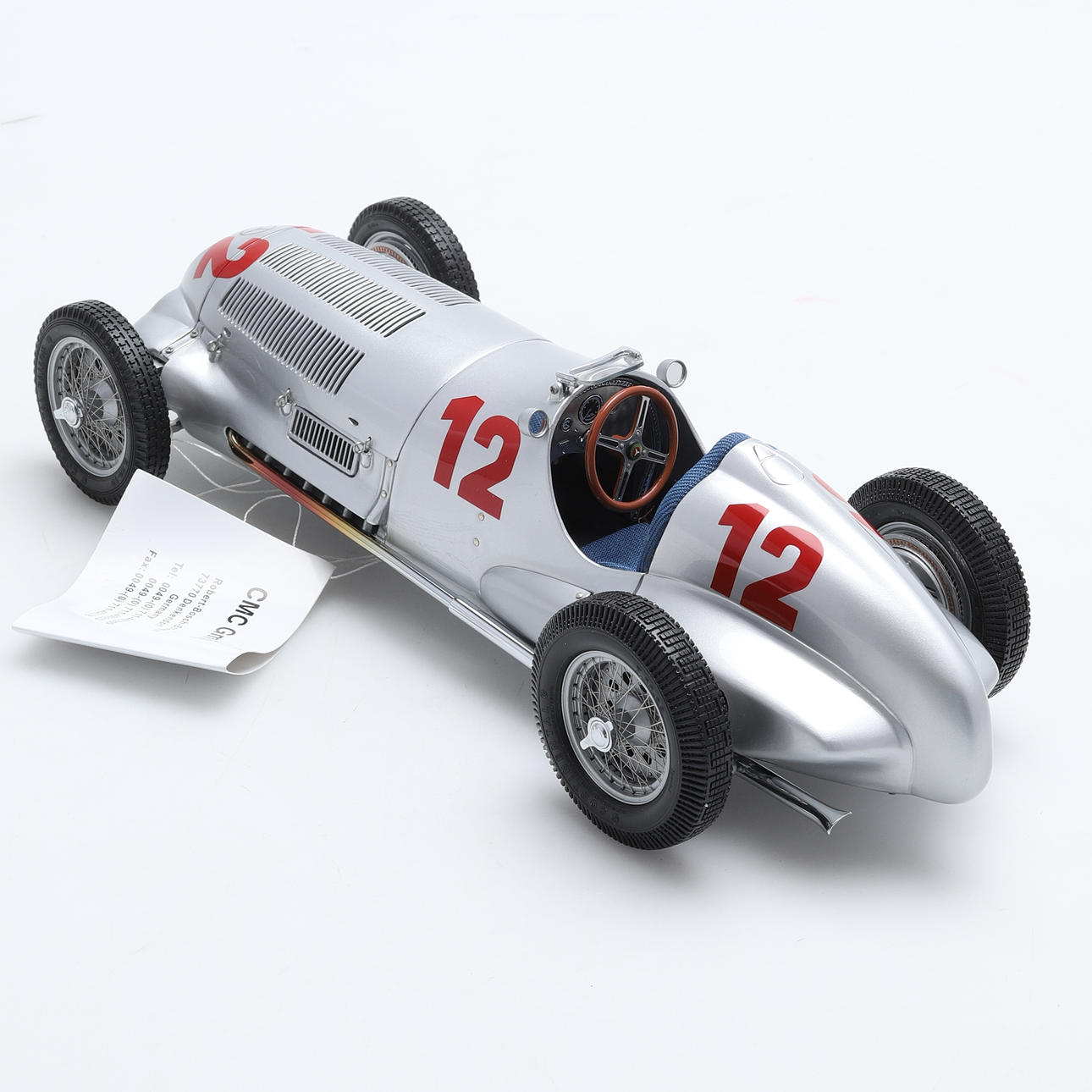 MODEL CAR, Mercedes-Benz W125 1937, CMC Exclusive Models Limited