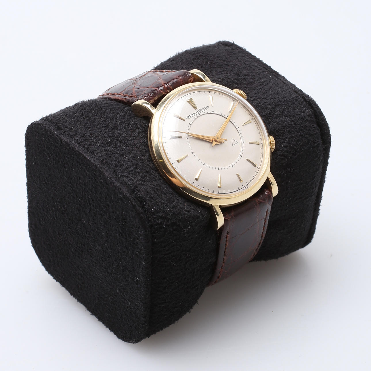 HERRARMBANDSUR, Memovox, 18k, Jaeger LeCoultre, 1950-tal.