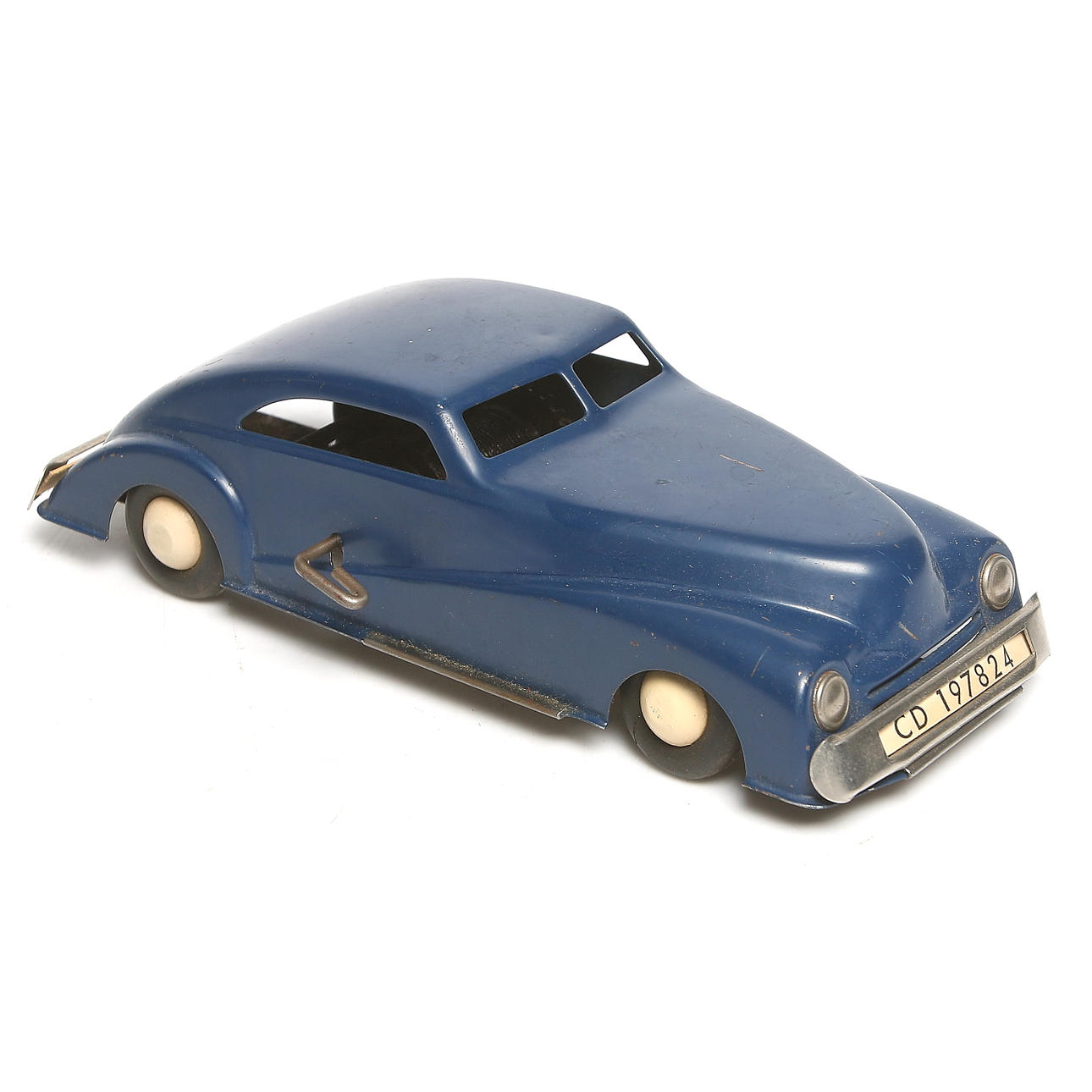 LEKSAKSBIL, plåt, "Stålbilen", Enwex, Alingsås, Sverige. 1940/50-tal.