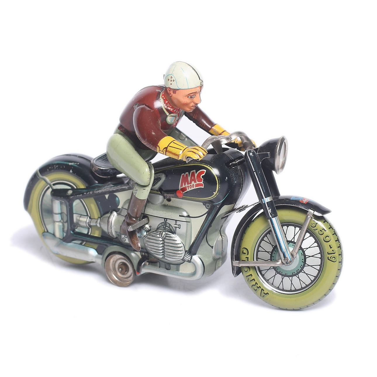 ARNOLD MOTORCYKEL MAC 700 U.S.-zone Germany, urverk.