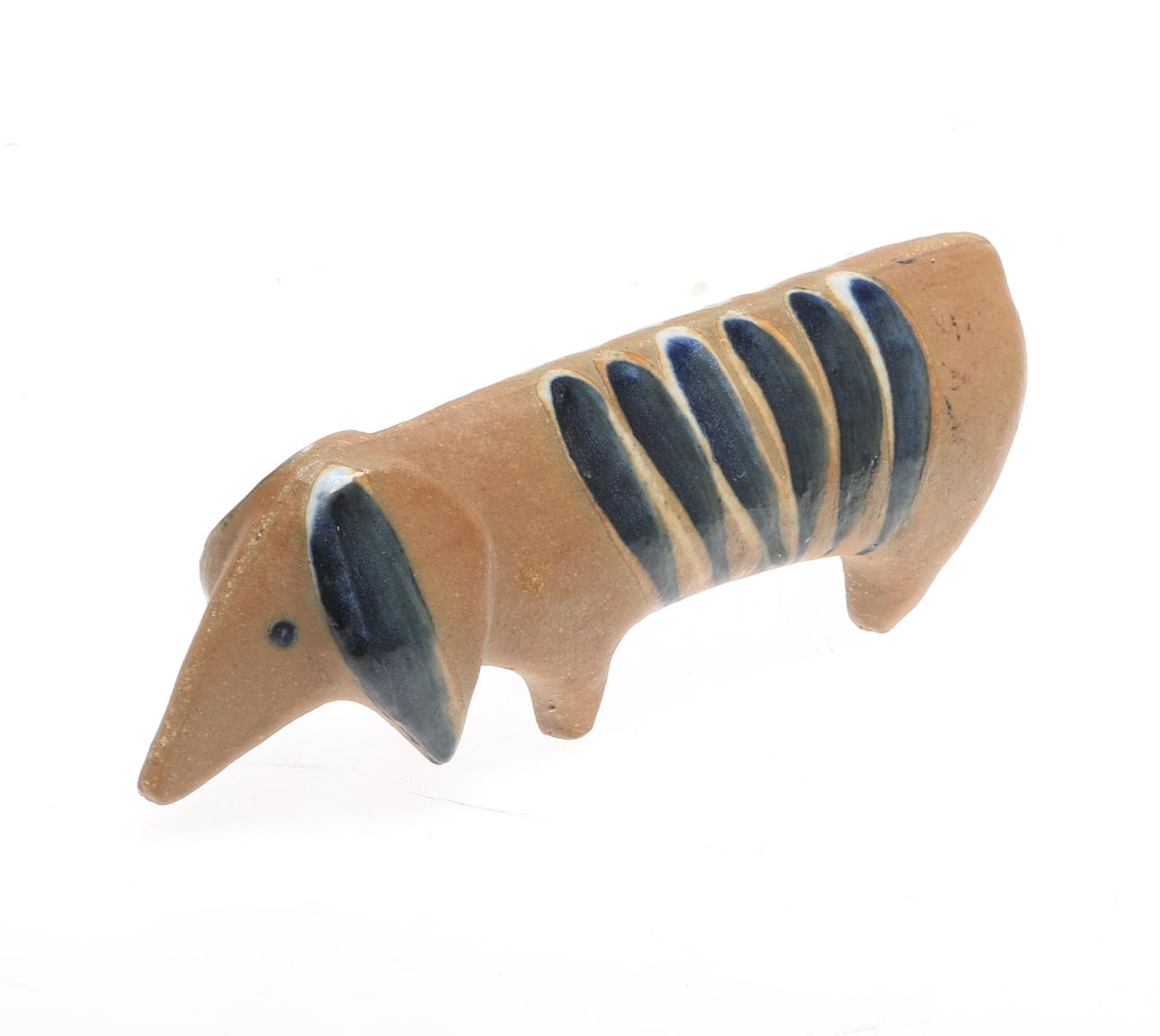 FIGURIN, stengods, Tax, ur serien "Lilla Zoo", Lisa Larson, Gustavsberg, 1900-tal.