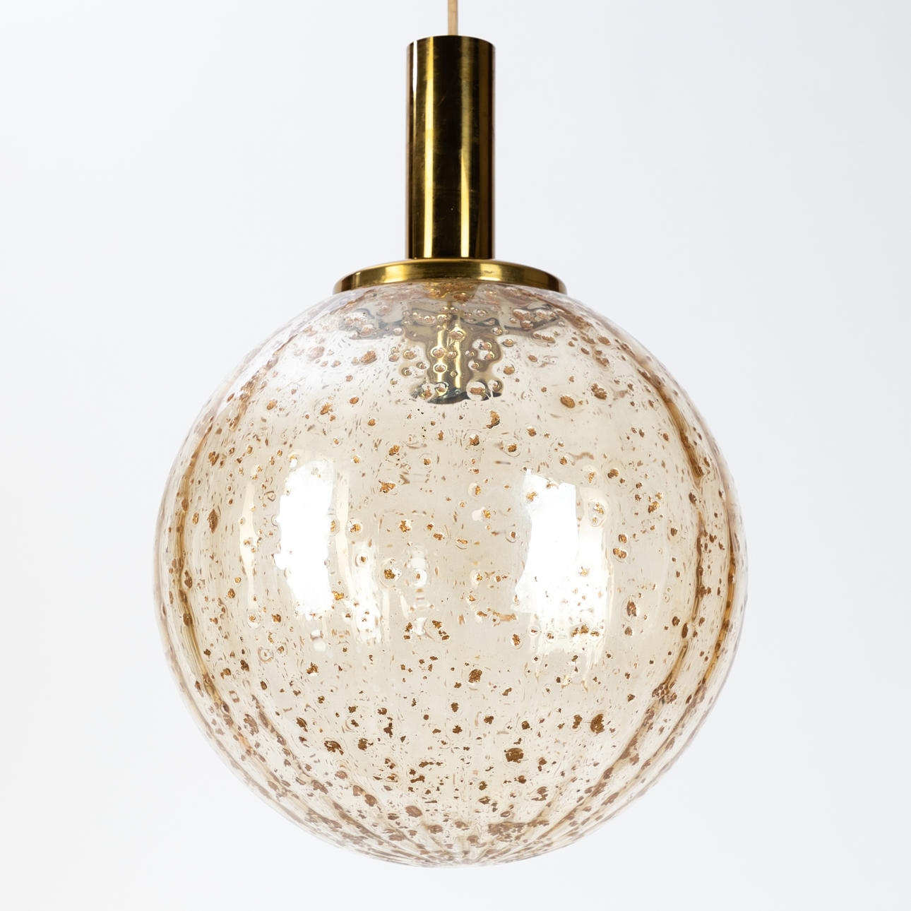 Large ball lamp, Germany, 1960-1970s.