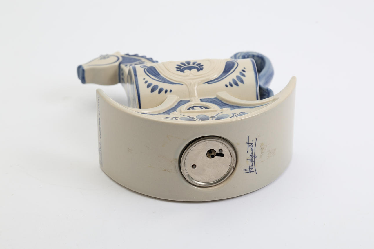 BJÖRN WIINBLAD. A porcelain money box, Studio-line, for Rosenthal