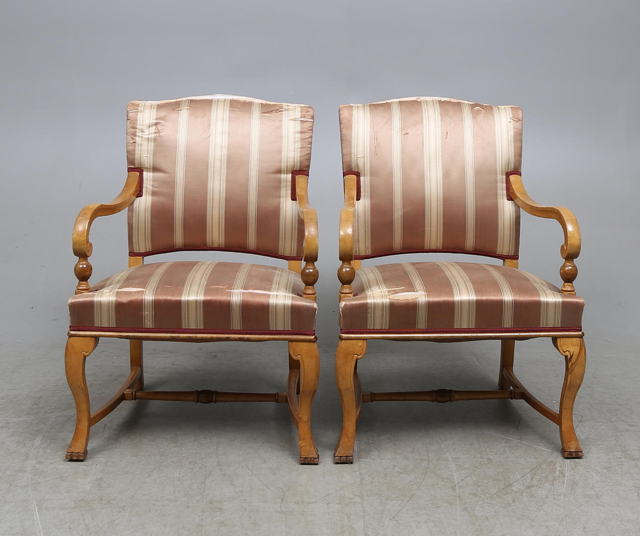 KARMSTOLAR, ett par, Carl Malmsten, 1920-tal.