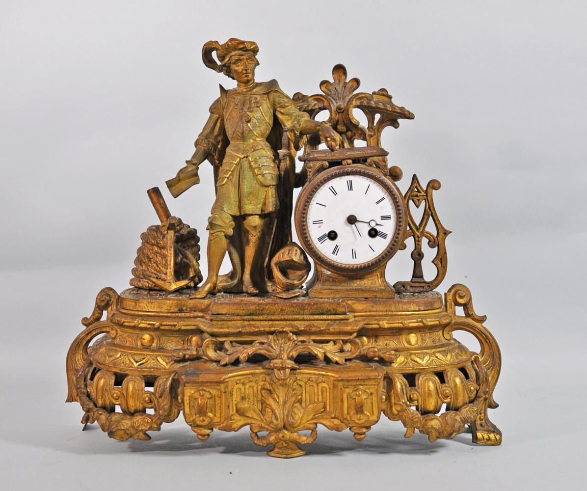 Columbus ägg mantelklockan.