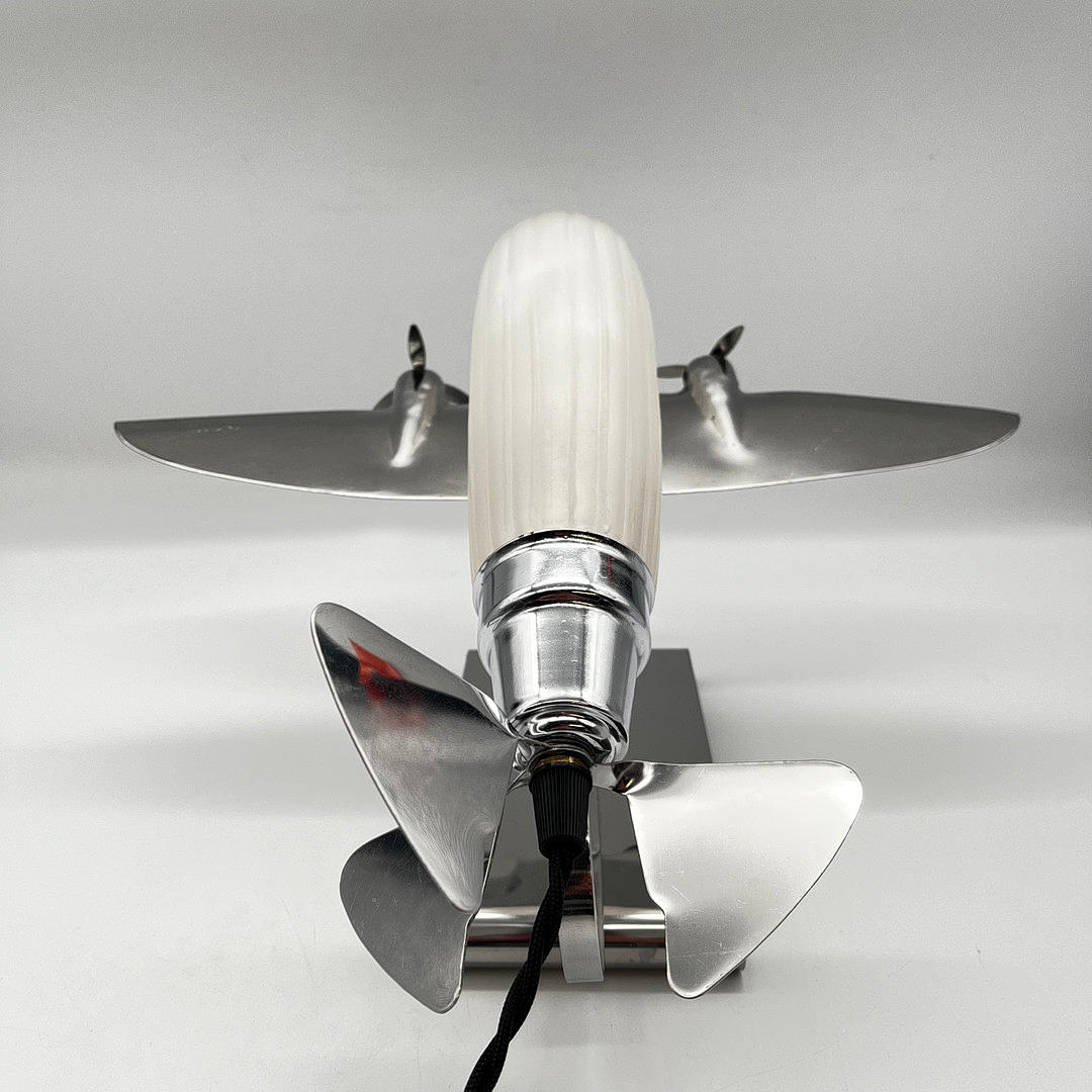 SARSAPARILLA DECO DESIGNS 'DAKOTA DC 3' TABLE LAMP AIRPLANE