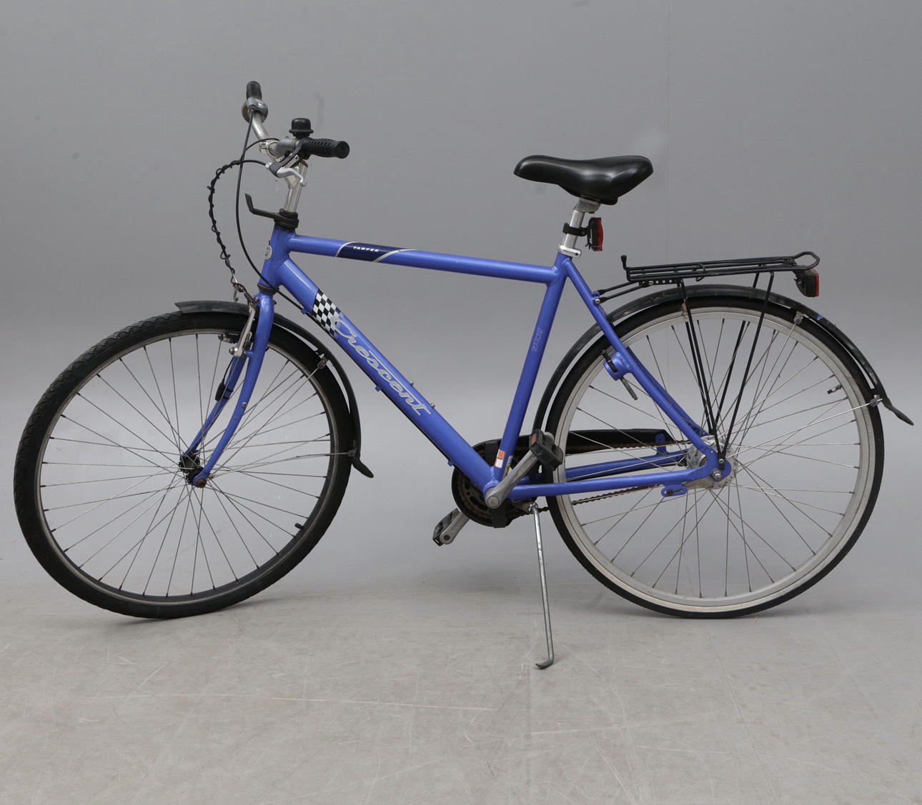 BICYCLE, blue, Crescent.