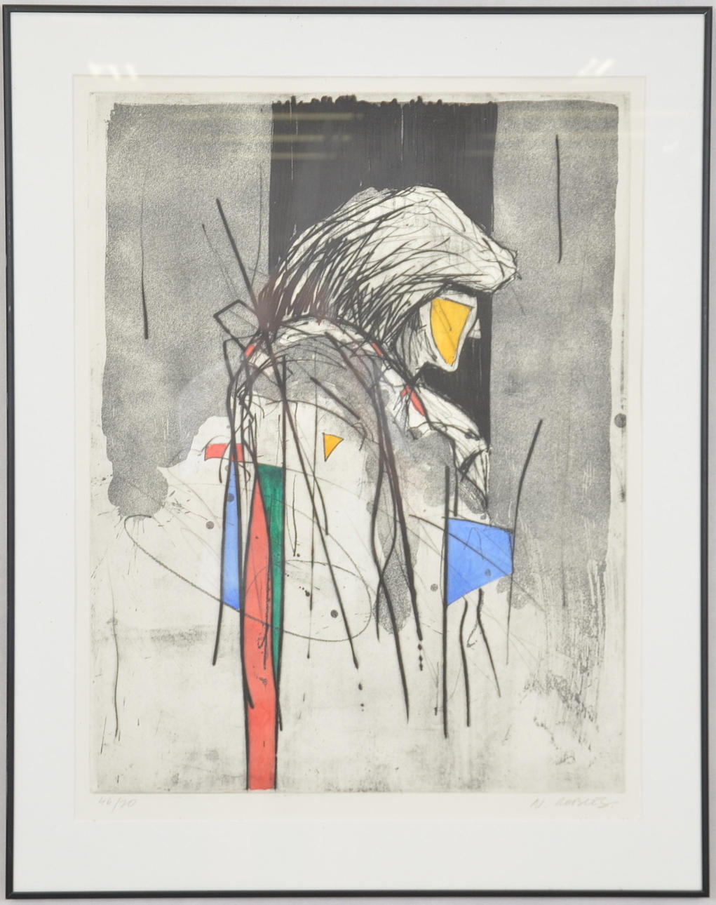 NORBERT ROBLES. Färgetsning.