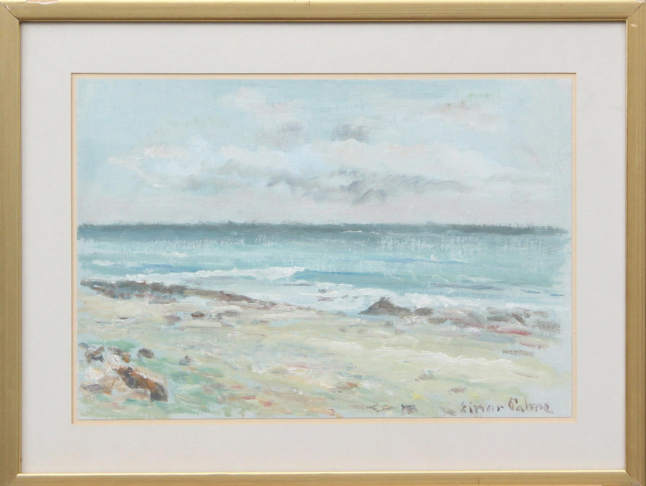 EINAR PALME. OIL, on canvas, signed.