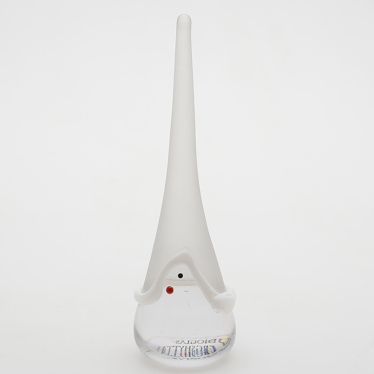 SKULPTUR, konstglas, Ulla-Carin Bergqvist, Studioglas Strömbergshyttan, 1900-talets andra hälft.