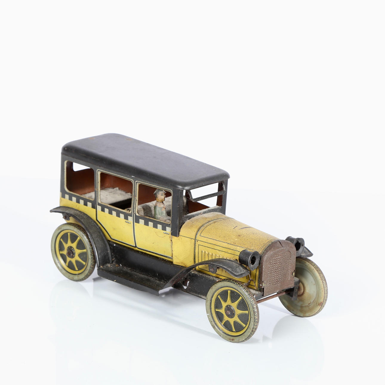 Calandre Miniature Pour Limousine Karl BUB - Modèle KBN 55x44mm, Année 1912, Jouet Mécanique Neuf