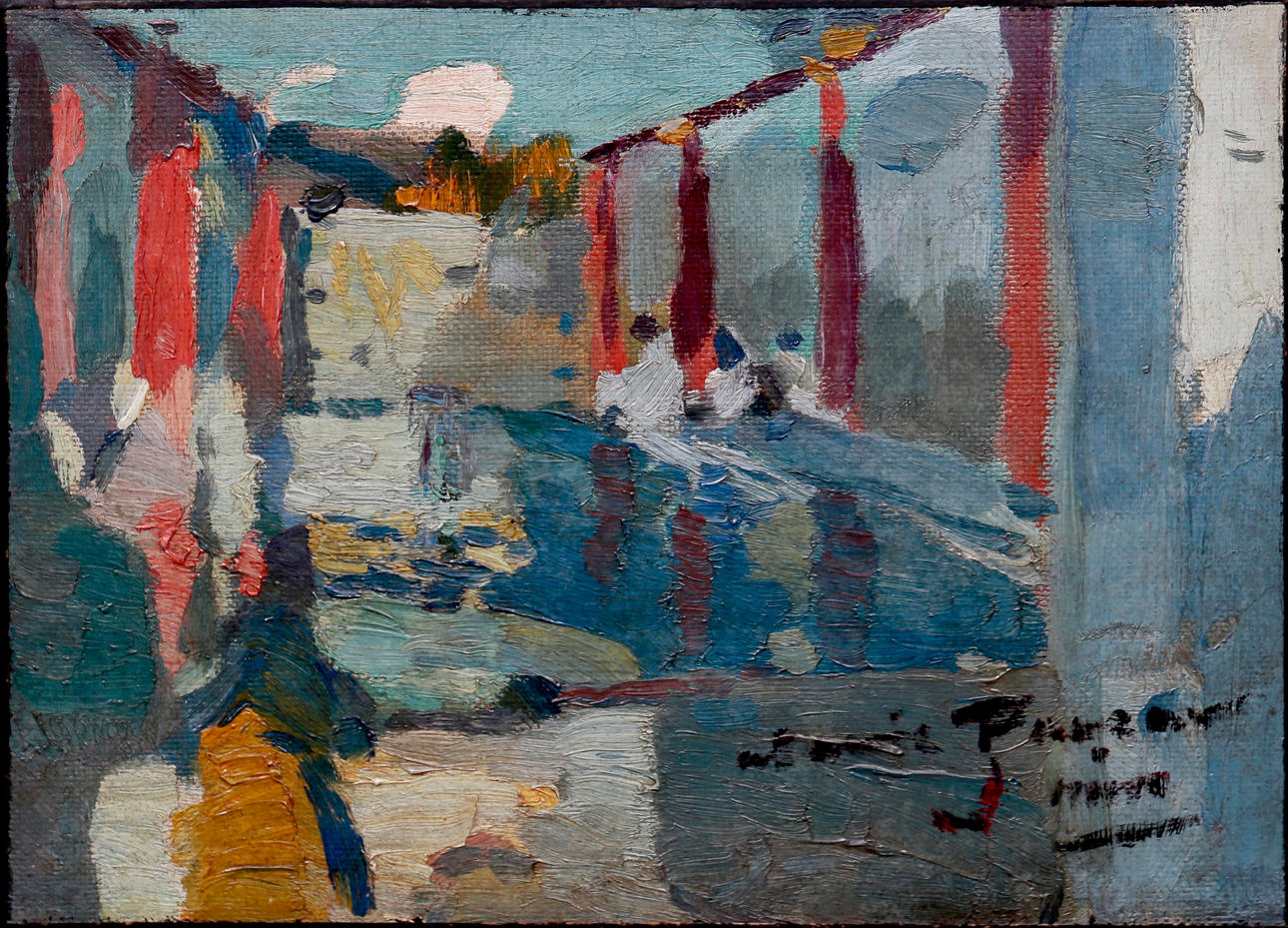JOAQUIM MIR TRINXET. Washing place.