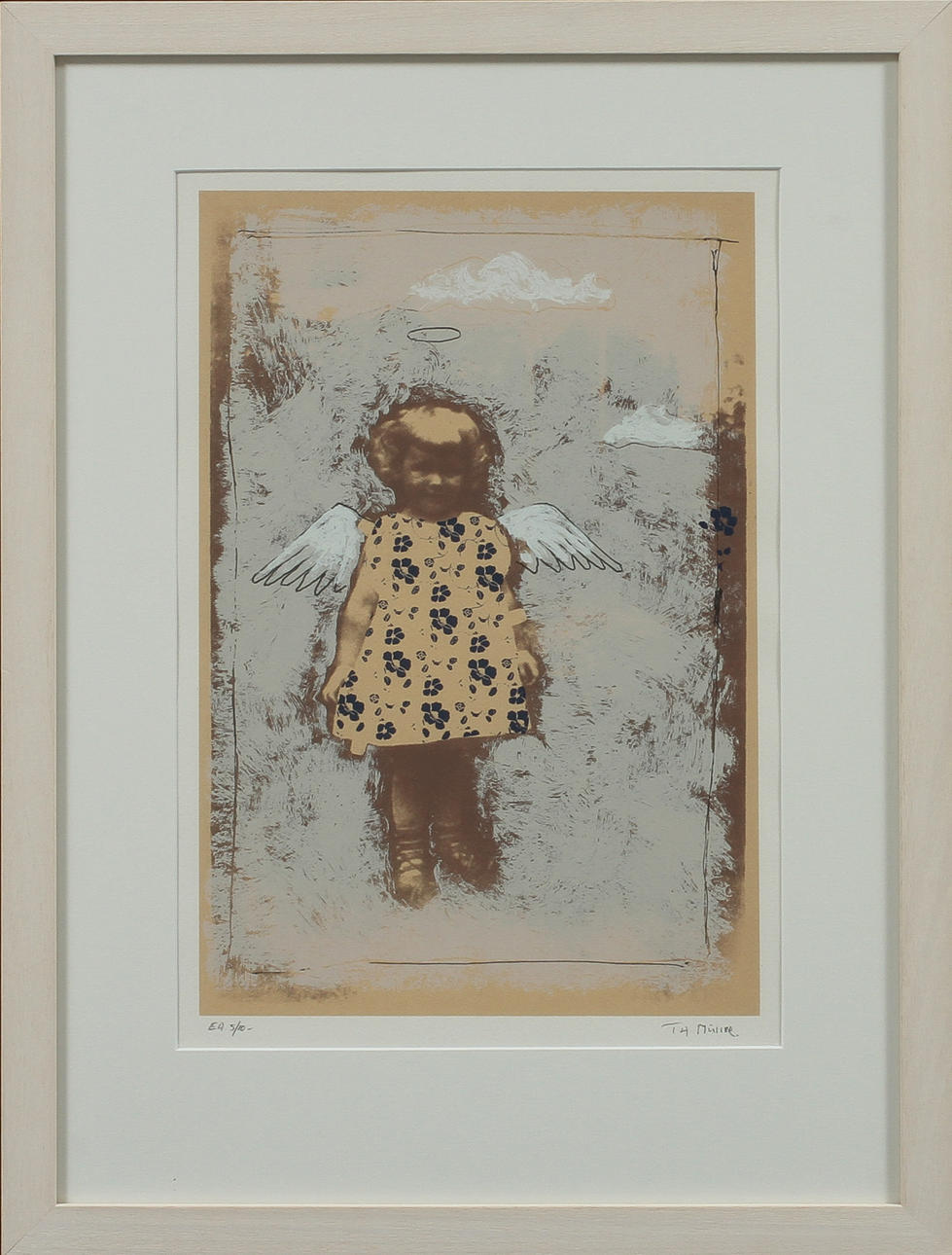 THOMAS MÜLLER. Färglitografi, signerad samt numrerad EA 5/10.