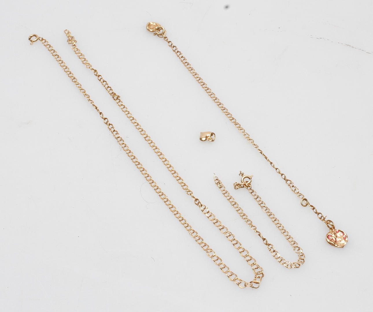 SKROTGULD, 18k guld, vikt ca 7,3 gr.