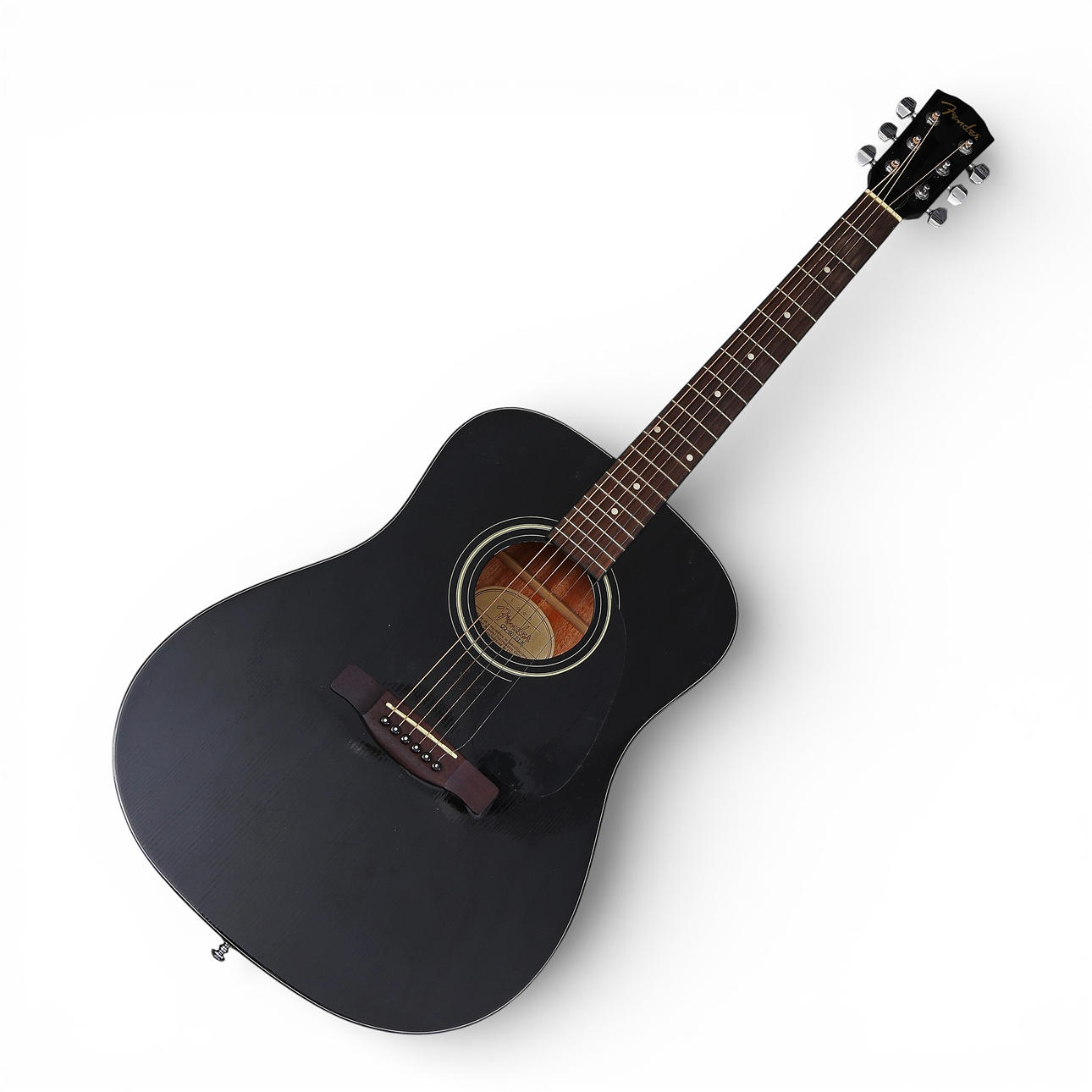 Fender “CD-60 BLK” guitar.