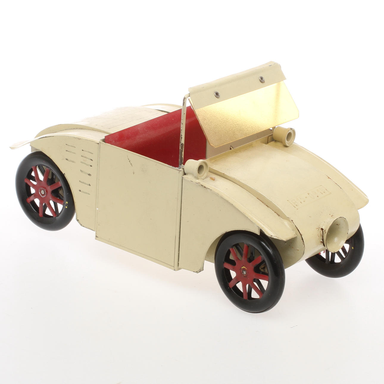 LEKSAKSBIL, plåt, okänd tillverkare.