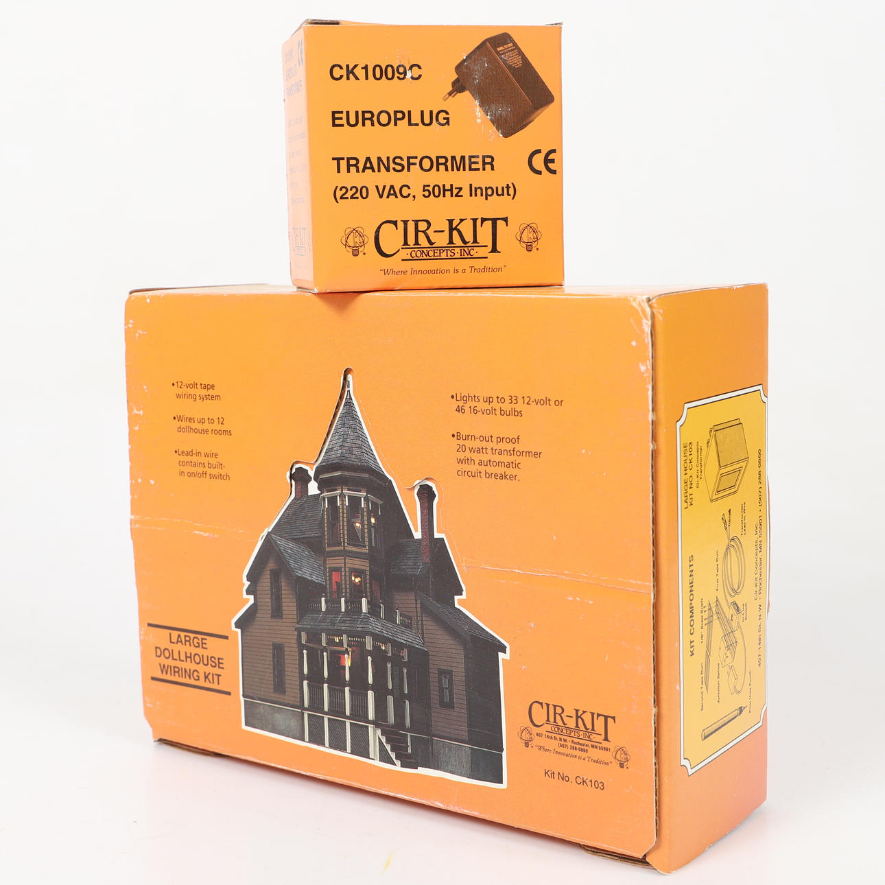 LIGHTING KIT, 2 pieces, docking or viewing cabinet, Cir-Kit Concepts.