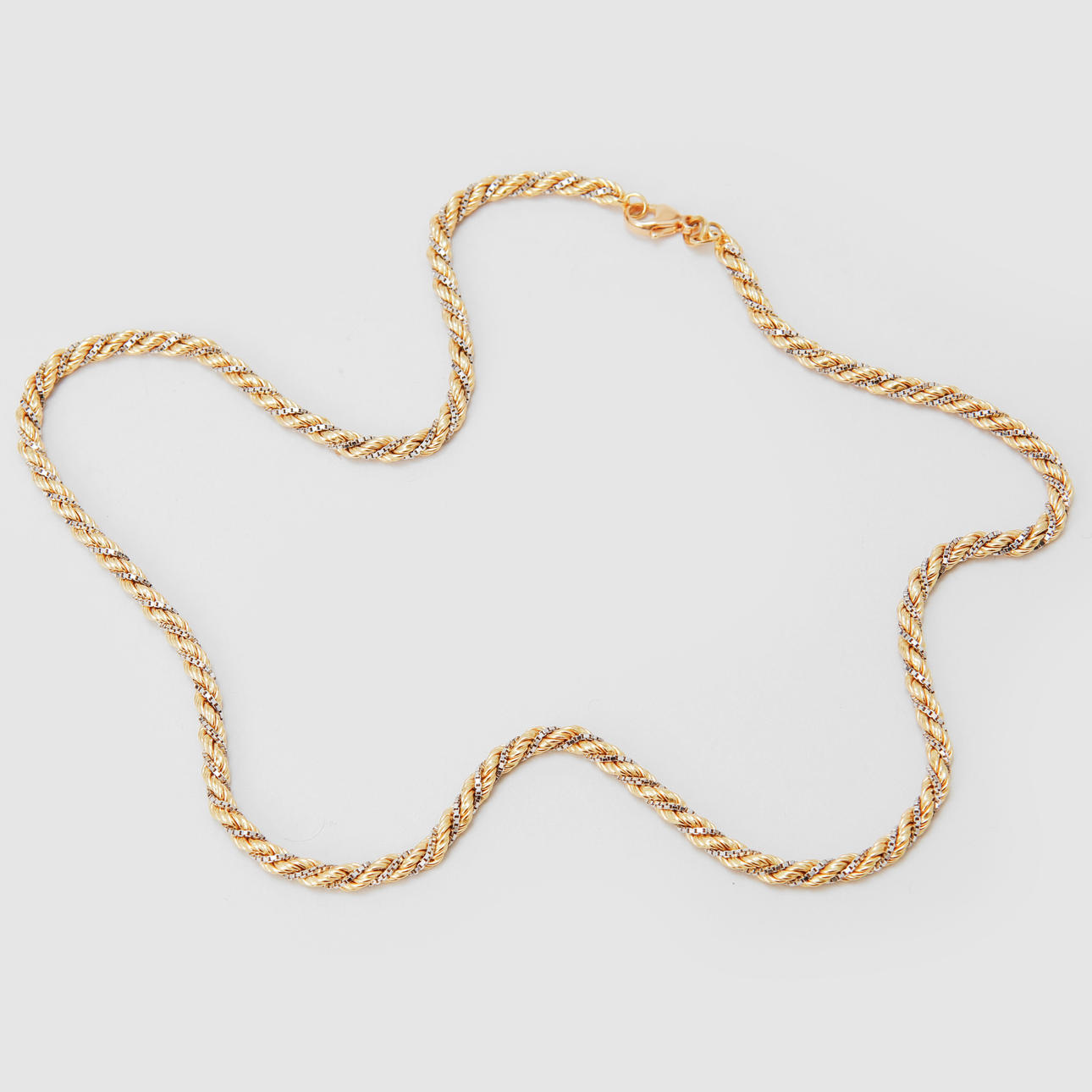 HALSKEDJA, 18k guld, vikt ca 27,3 gram.