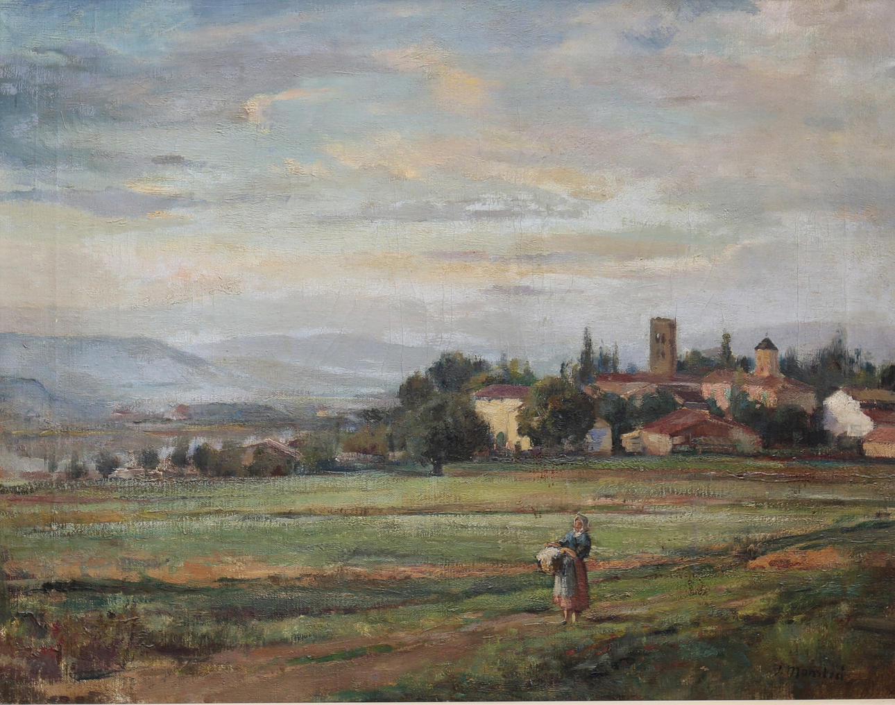 JOAQUIM MOMBRÚ FERRER. Landscape.